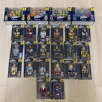 MARVEL - BE@BRICK X MARVEL ハッピーくじ ベアブリック マーベル MARVEL 通常版コンプ ファミマ ハッピー